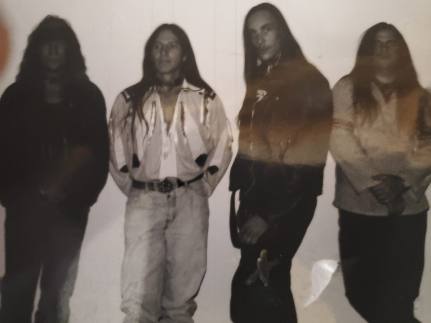 Early photo connected to Micah Owens' music, family, and Native community life